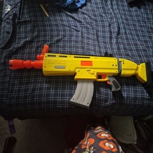 Nerf Fortnite Blaster in Yellow and Red